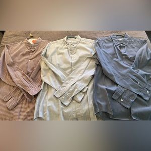 Bundle of 3 Steven Alan Casual Dress Shirts